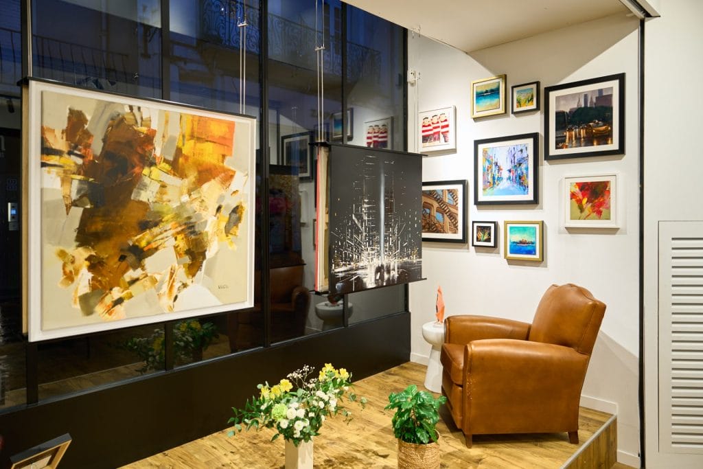 Carré d’artistes, l’art pour tous 2 Carré d’artistes - galerie d'art intérieur