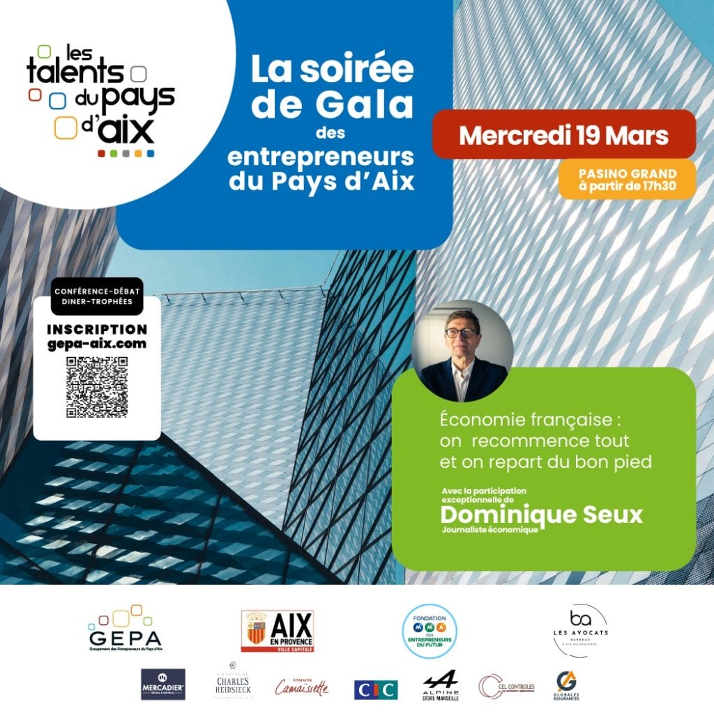 L'agenda économique du mois de mars 2025 à Aix-en-Provence (et alentours) 6 GEPA - Agenda économique du mois de mars 2025