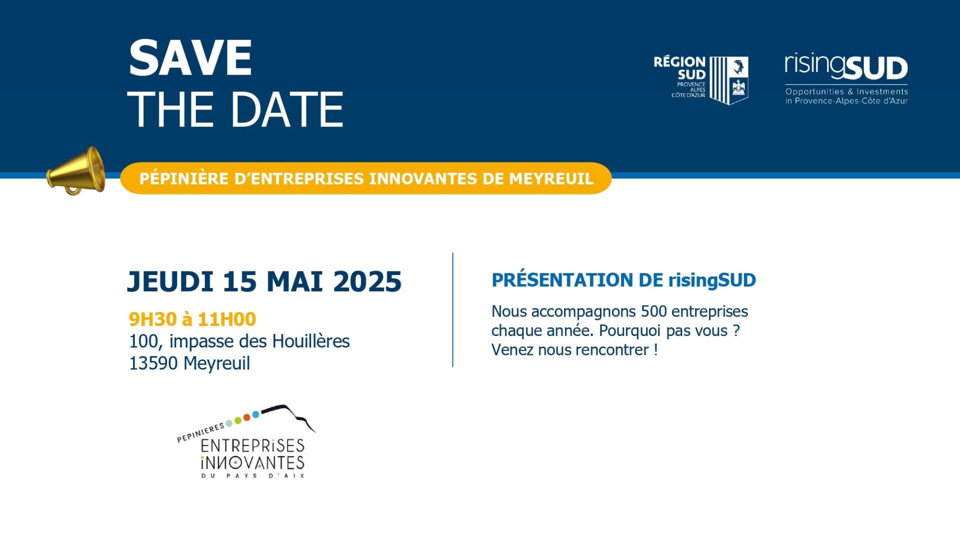 L'agenda économique du mois de mai 2025 à Aix-en-Provence (et alentours) 4 ising sud agenda économique mai aix-en-provence