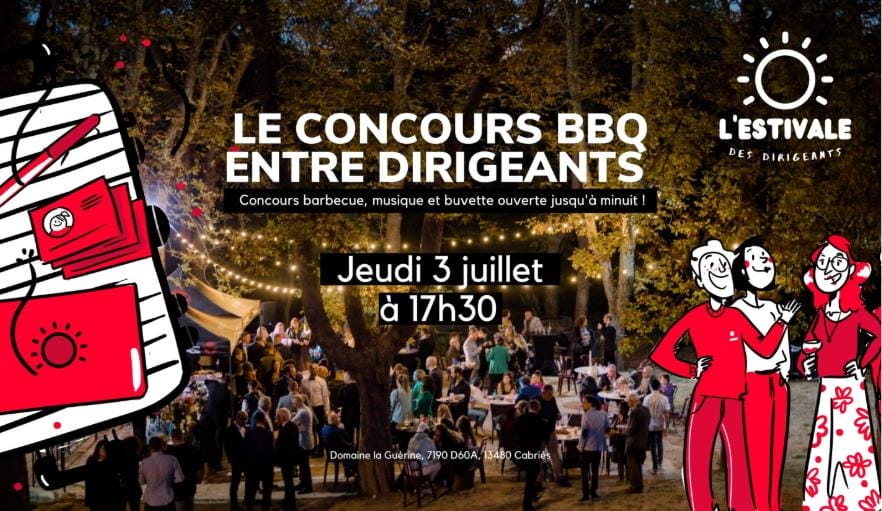 Soirée Estivale des Dirigeants - agenda économique juillet