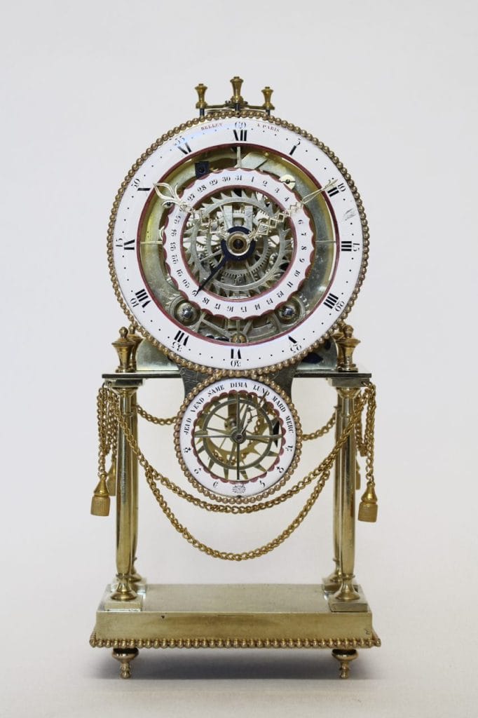 Le Garde-Temps, authenticité et partage 3 pendule datée de 1789 et équipée d’un échappement de Sully de 1721