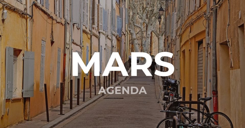 agenda économique mars